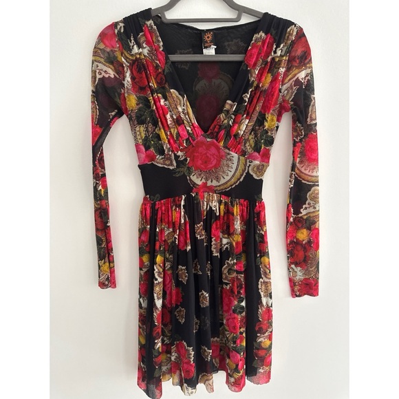 Jean Paul Gaultier Dresses & Skirts - JEAN PAUL GAULTIER SOLEIL FUZZI Vintage Dress Floral | S